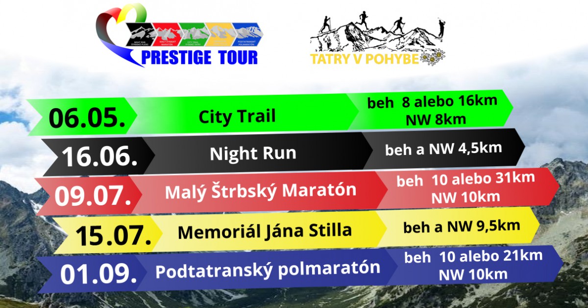 Tatry v pohybe - Prestige Tour 2017