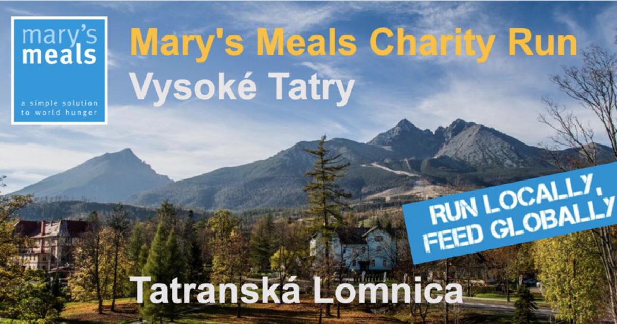 Mary’s Meals Charity Run Vysoké Tatry
