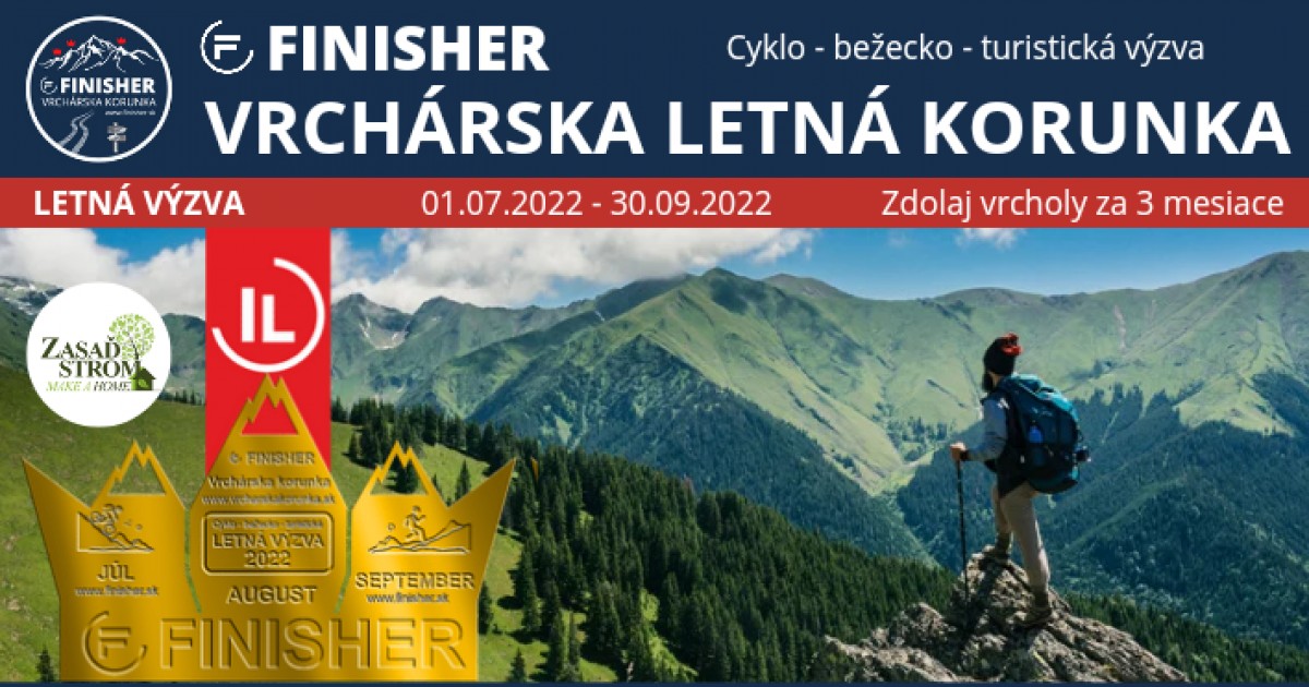 FINISHER - Vrchárska Letná Korunka 2022