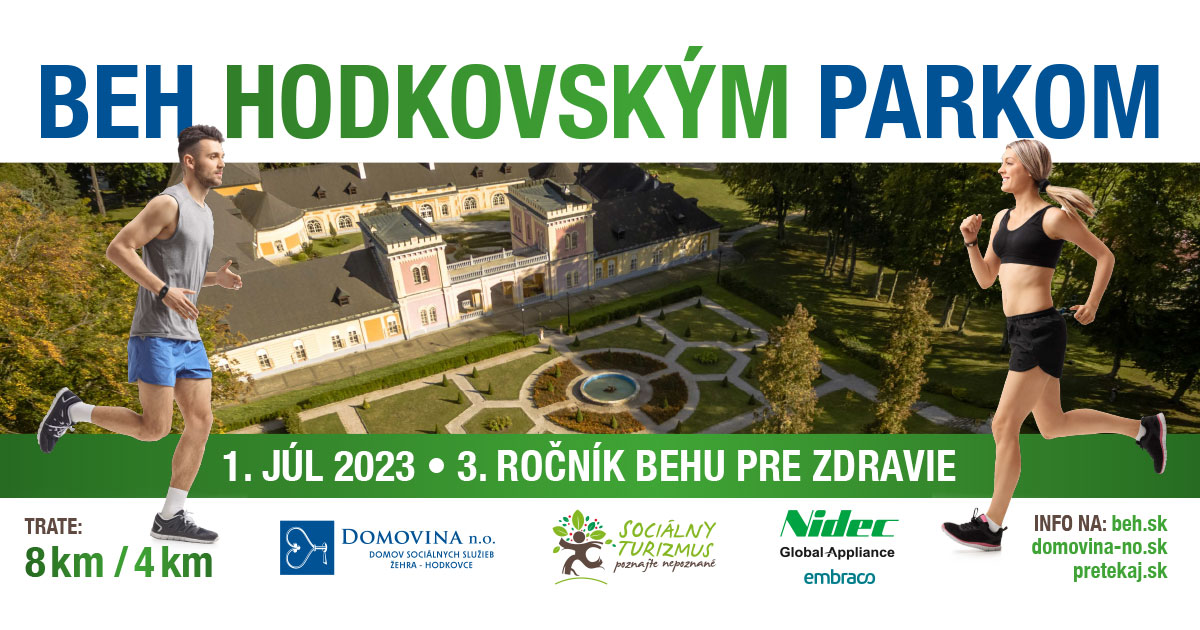 Beh Hodkovským parkom 2023
