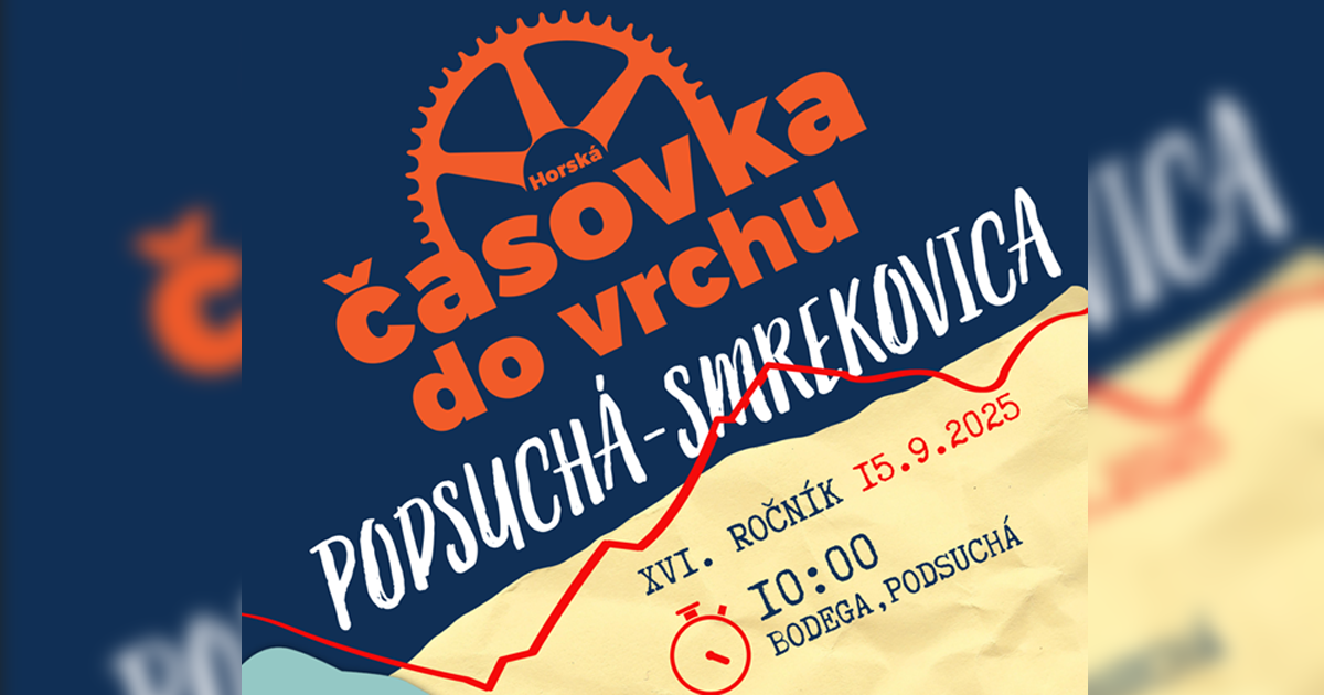 Časovka do vrchu Podsuchá - Smrekovica - 16. ročník