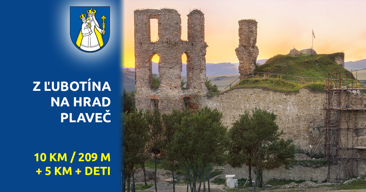 Z Ľubotína na hrad Plaveč 2025