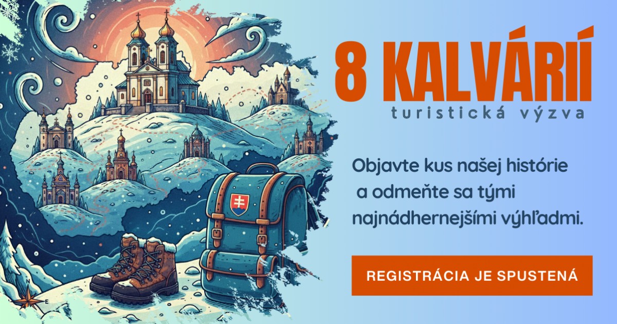 8 KALVÁRIÍ - turistická výzva