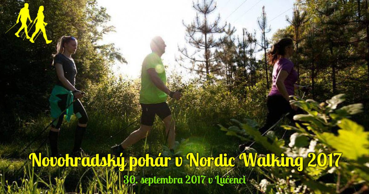 Novohradský pohár v nordic walking 2017