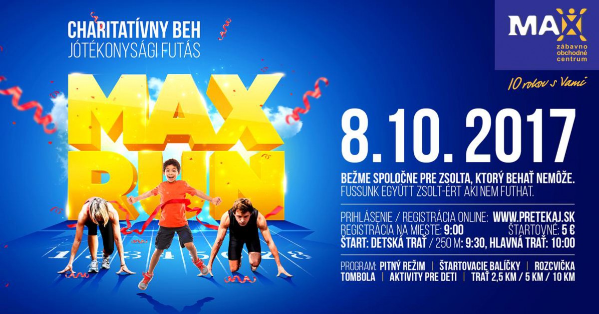 Max Run 2017 Dunajská Streda
