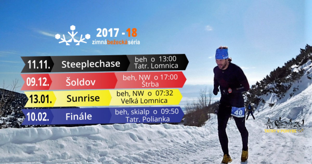 Zimná bežecká séria 2017-18