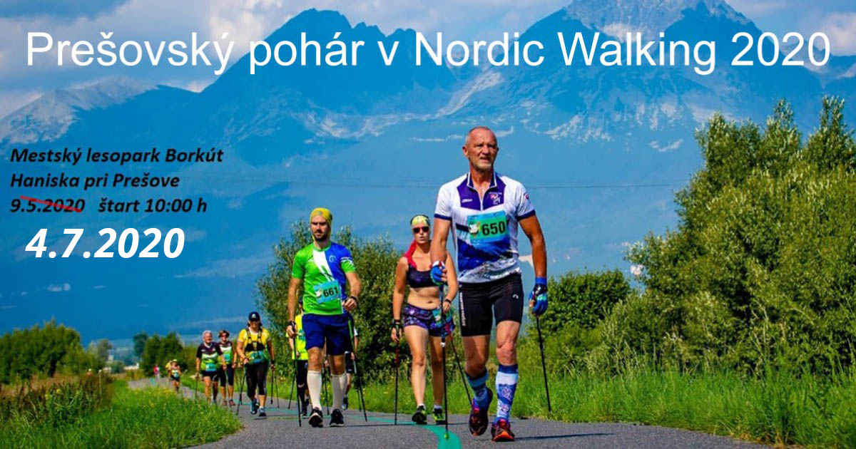 Prešovský pohár v Nordic Walking 2020