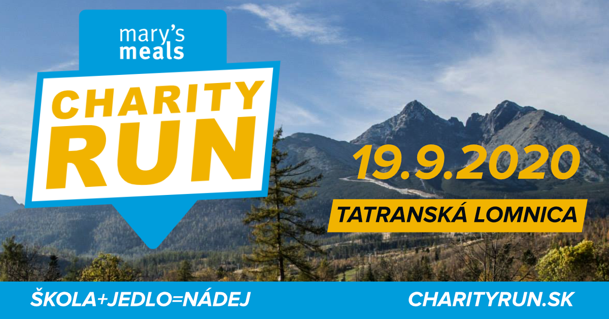 Mary’s Meals Charity Run Vysoké Tatry 2020