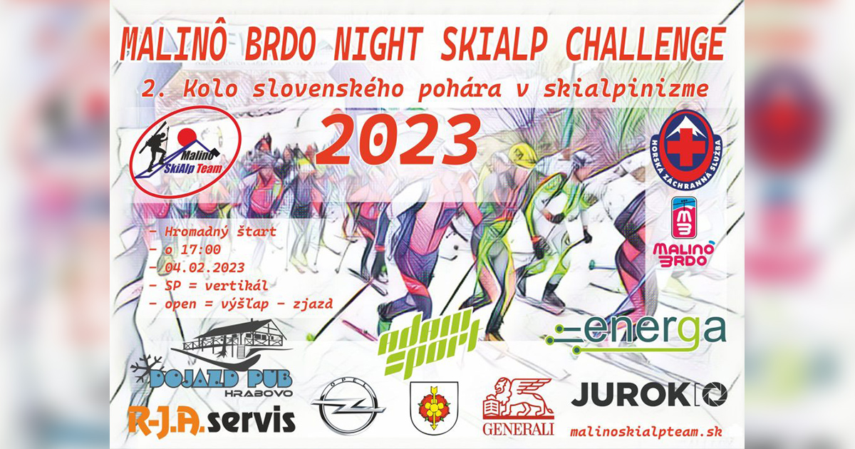 Malinô Brdo Night Skialp Challenge 2023