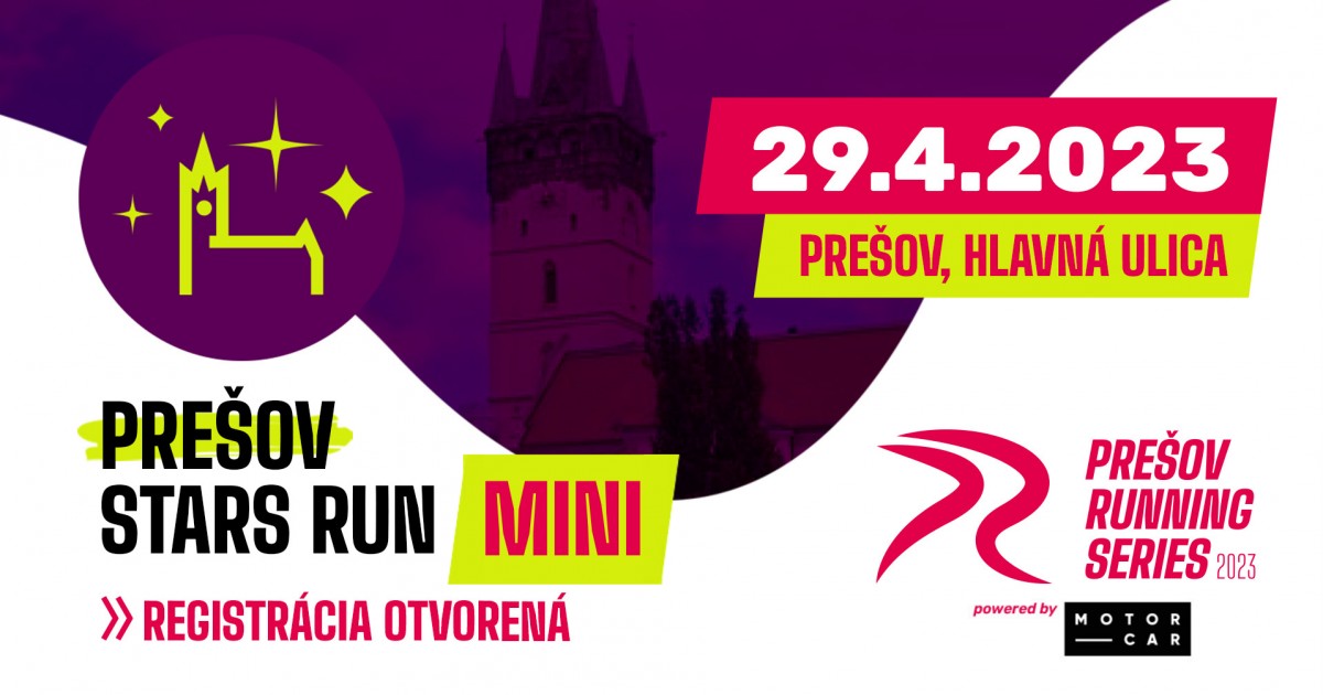 Prešov Stars Run MINI