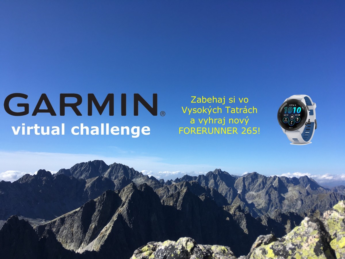 Výber trasy z ponuky GARMIN VIRTUAL CHALLENGE 2023