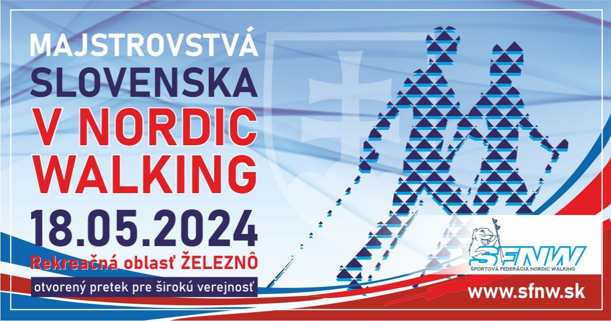 Majstrovstvá Slovenska v Nordic Walking 2024