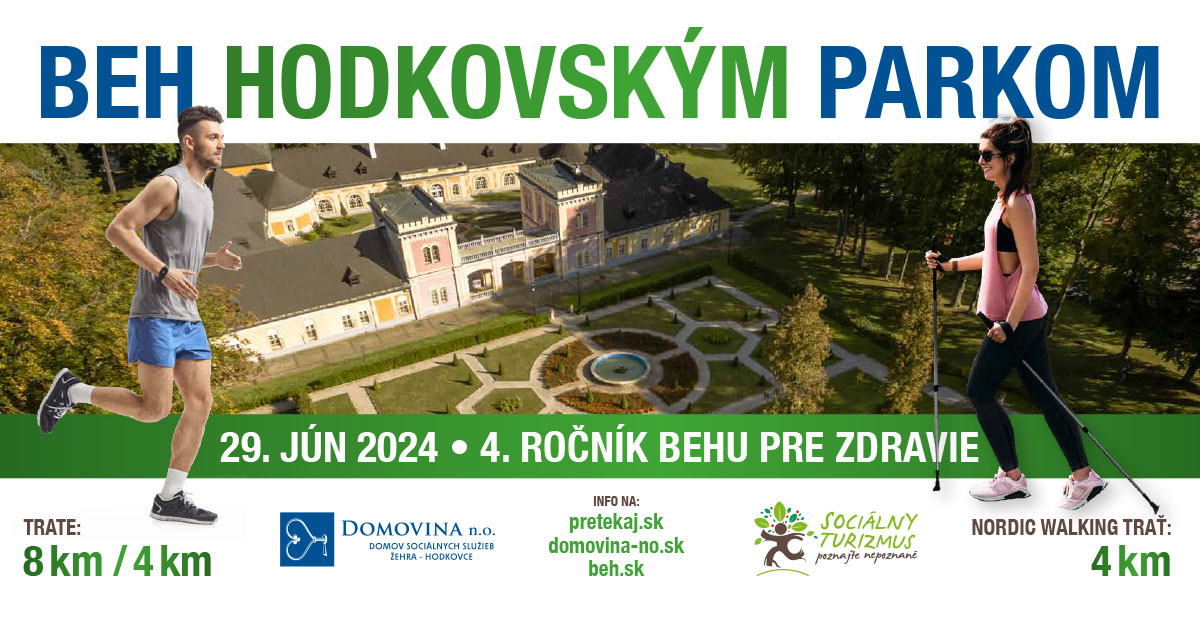 Beh Hodkovským parkom 2024